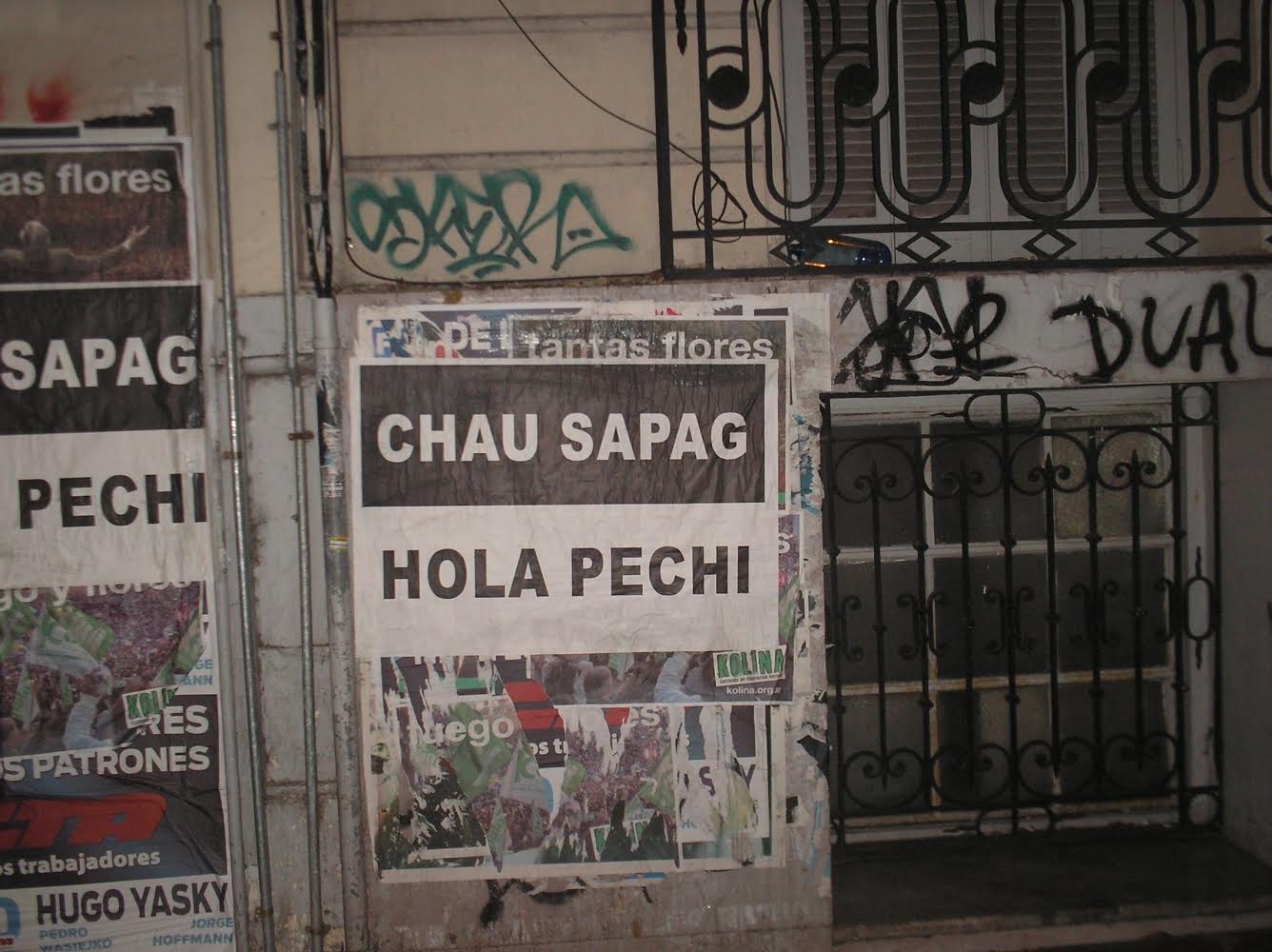Pechi llevó su campaña a Buenos Aires