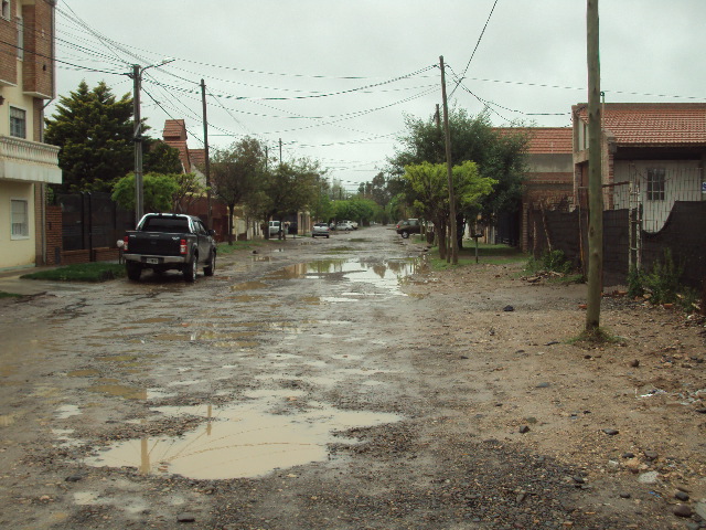 Cuarenta familias asistidas por la lluvia