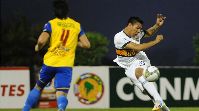 Con Orión como figura, Boca le ganó a Capiatá por penales