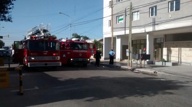 incendio en el bajo