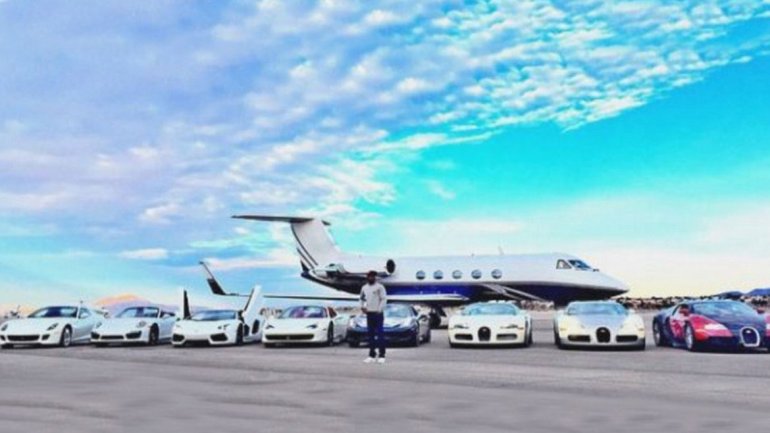 Mayweather y una colección a pura ostentación
