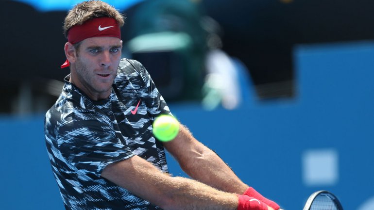 Del Potro ganó en su regreso