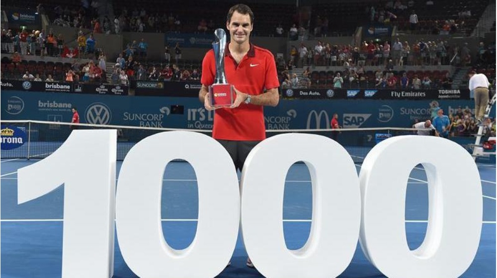 Mil veces, Roger Federer