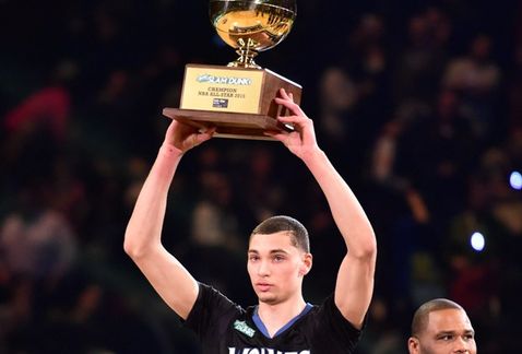 El show de las volcadas fue para Zach LaVine