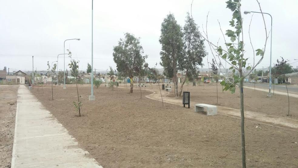 Los trabajos en la plaza Victorino Ávila llegan a su etapa final