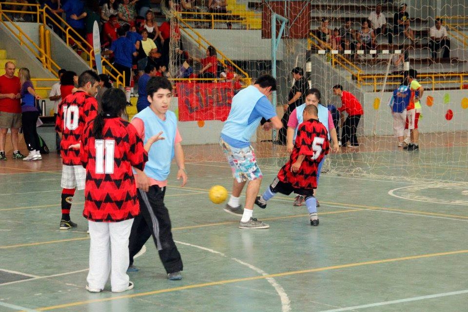 la quinta edición del torneo Metegol para personas con discapacidad