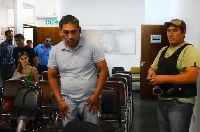 neuquen 15/01/2015 audiencia por tenencia de arma de fuego Juan Pablo