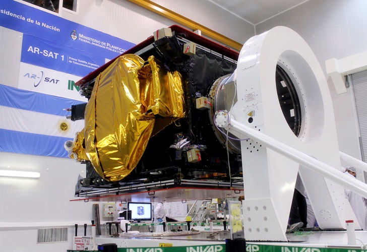 1016_satelite_arsat_g1_afp.jpg_1853027552 Arsat-1, primer satélite enviado al espacio.