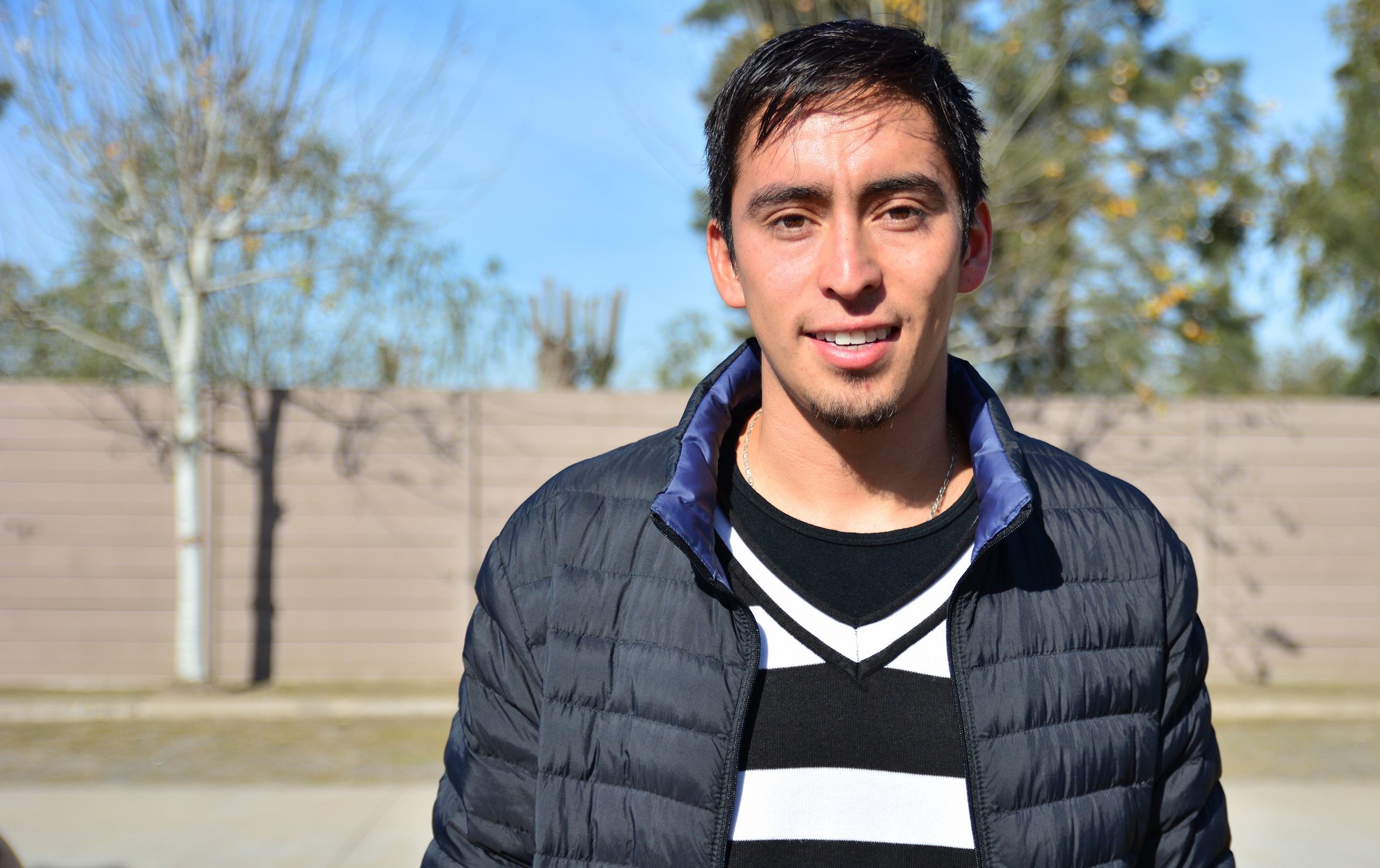 “Hice casi una pirueta pero sirvió y la pelota entró”