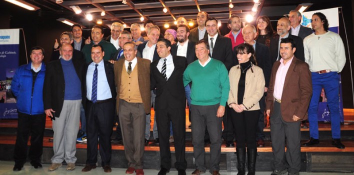 El gobernador participó de la presentación de los Juegos de la Araucanía 2015