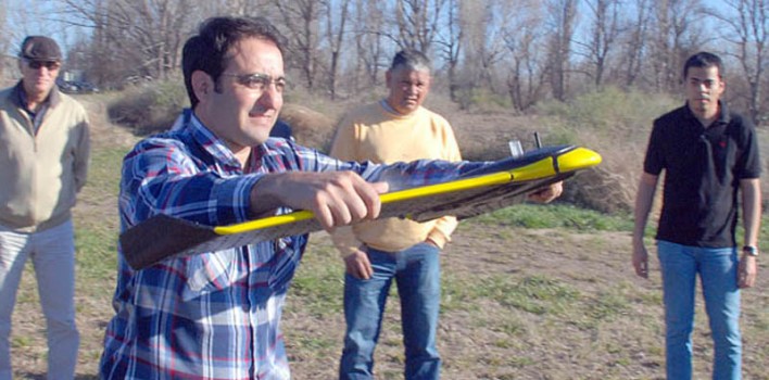 Este es el drone que utiliza la Provincia para relevamiento catastral