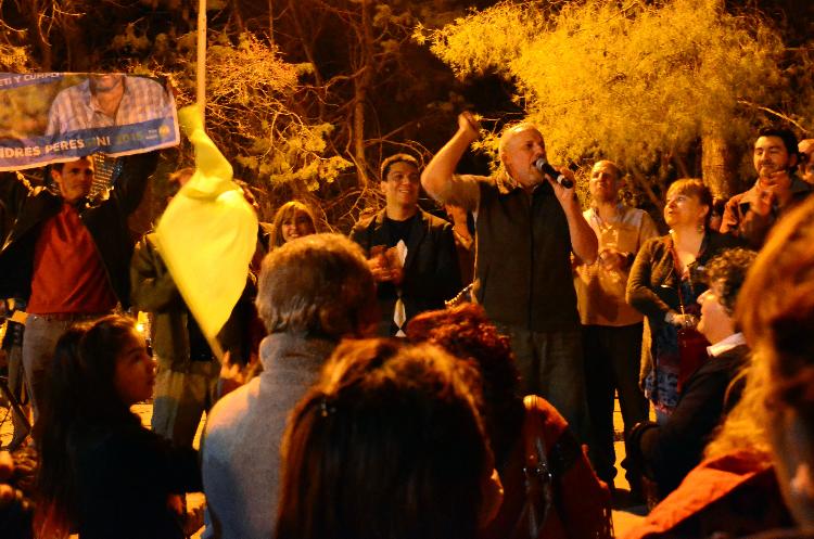 Neuquen 07/09/2015 peressini Intendente Reelecto ceci maletti