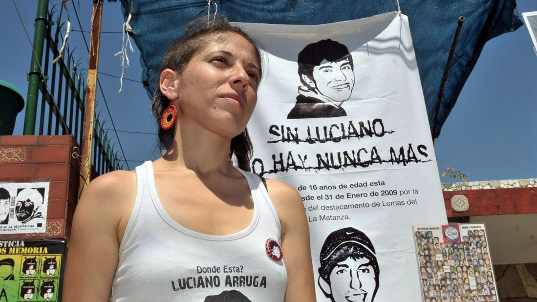 arruga Vanesa Orieta, hermana de Luciano Arruga.