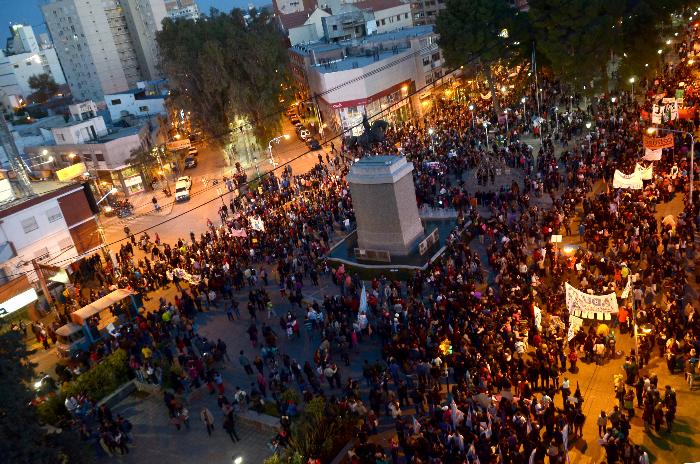 nqn marcha contra la violencia de género Ni una Menos foto mati suba