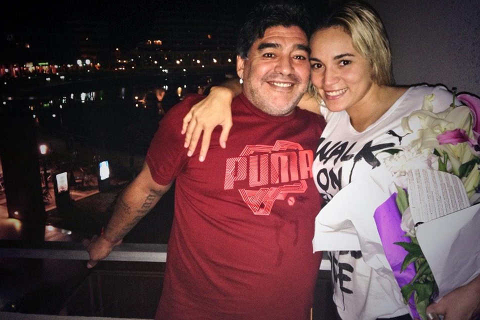 Diego Maradona y Rocío Oliva fueron echados de un hotel en Venezuela