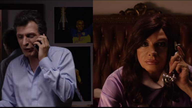 La conversación de Macri y Cristina, según Martín Bossi