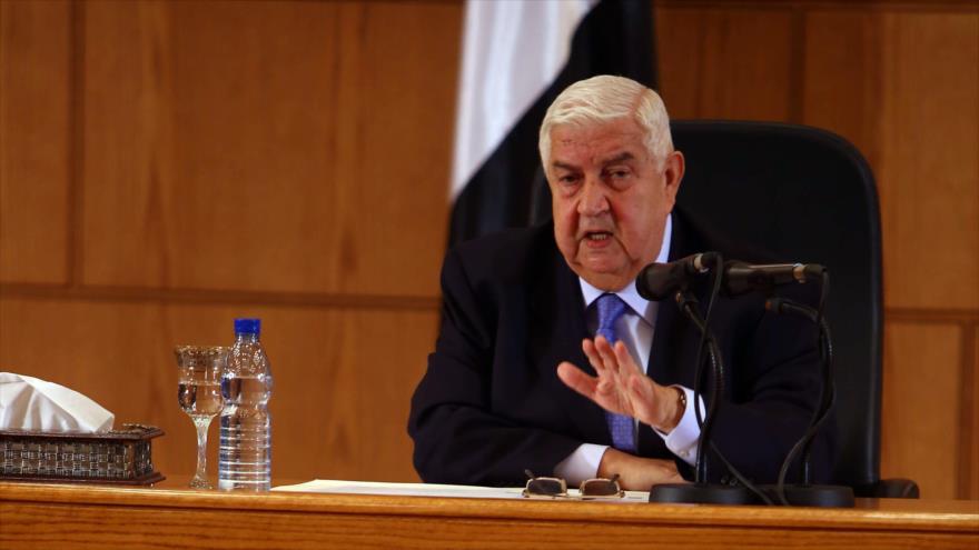 Walid Al Muallim Walid Al Muallim, ministro de Relaciones Exteriores