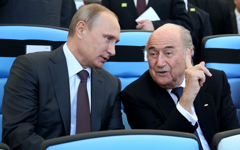 blatter y putin