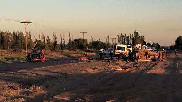 accidente Gentileza, Diario Río Negro.