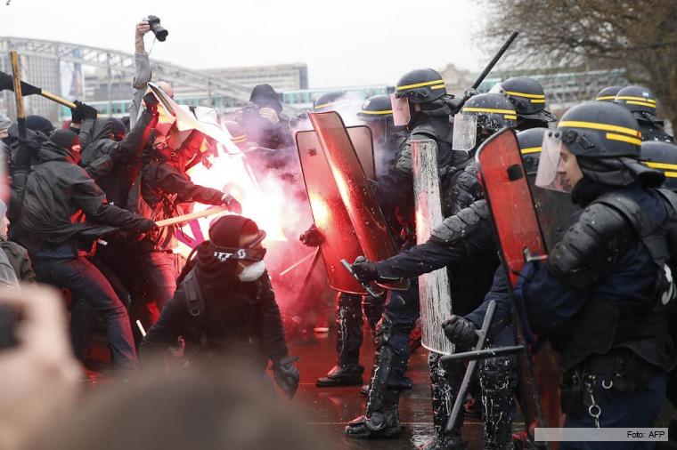 paris protestas