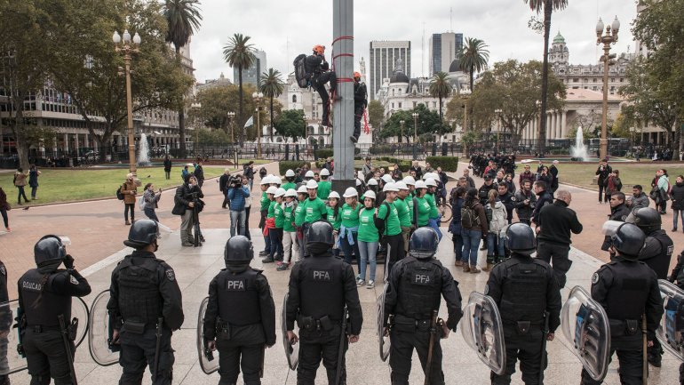 activistas casa rosada