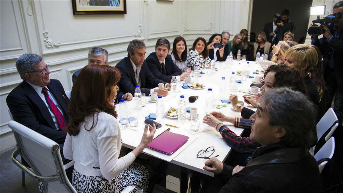 cristina kirchner senadores