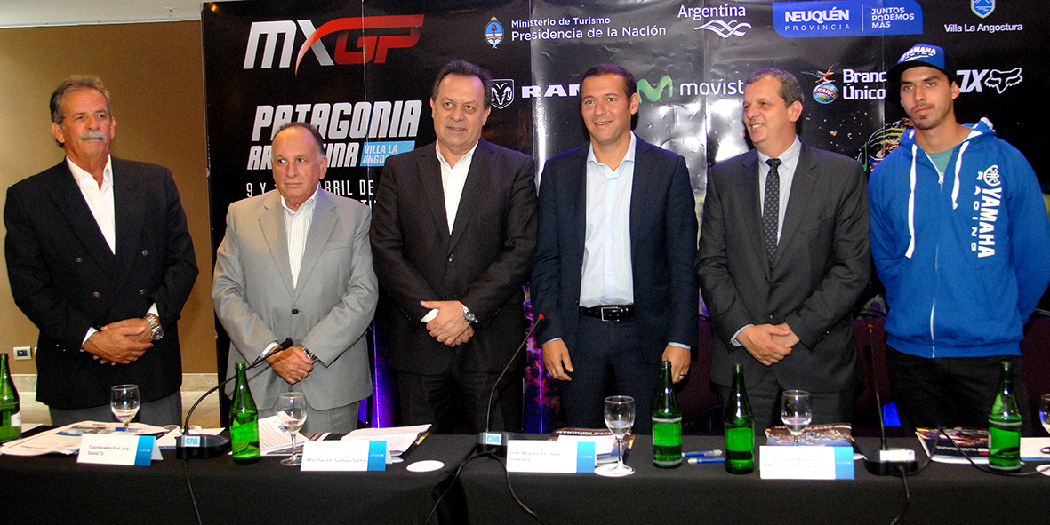 Buenos Aires 05-04-2016 El gobernador Omar Gutierrez en Conferen