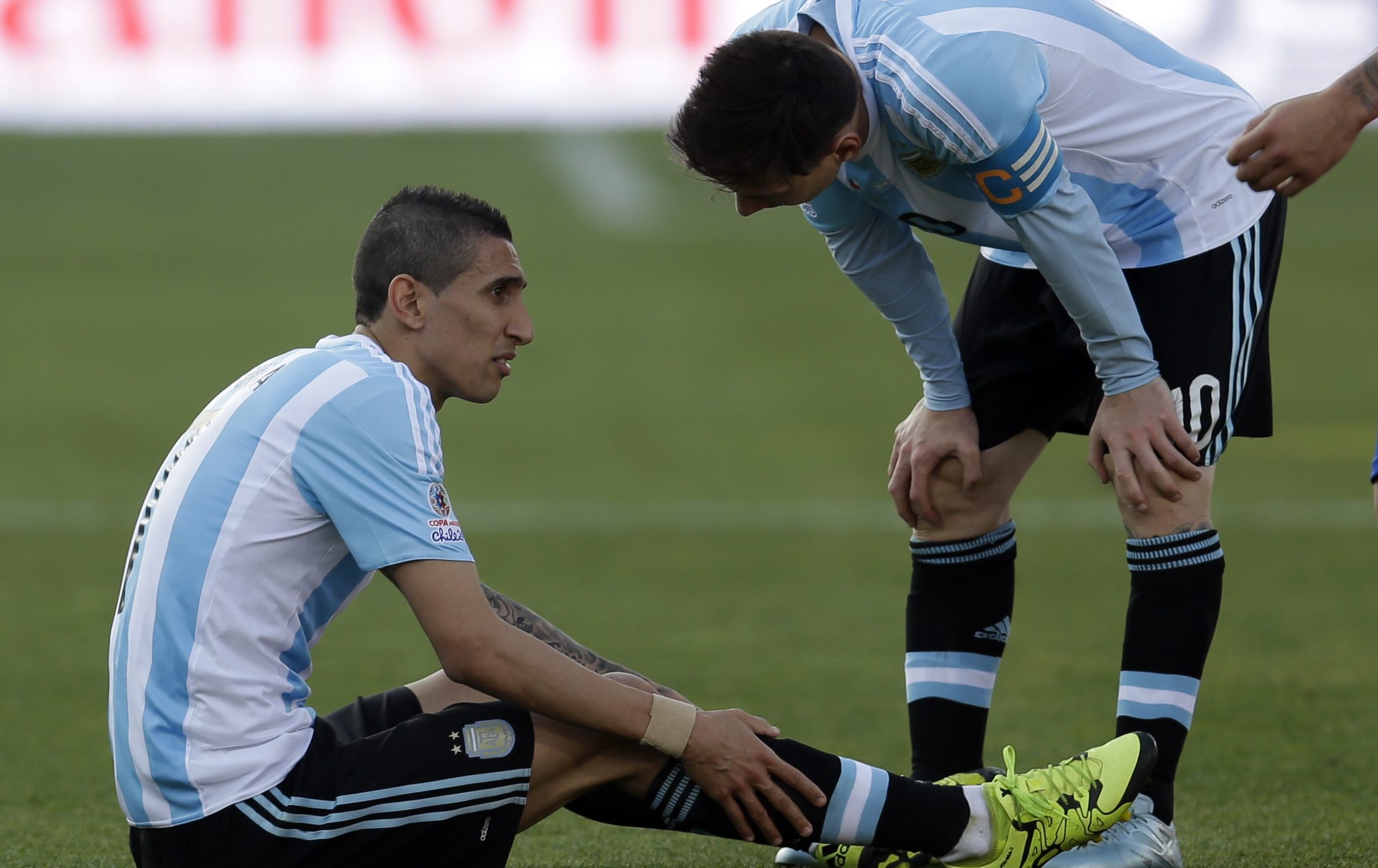 Chile Soccer Copa America Chile Argentina