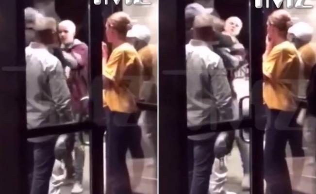 Noquearon a Justin Bieber en una pelea callejera