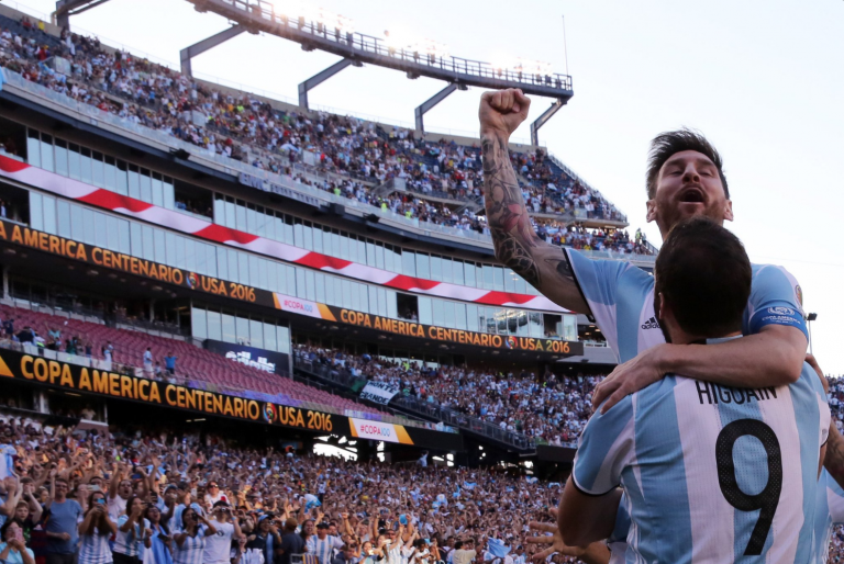 Contundente triunfo de Argentina sobre Venezuela