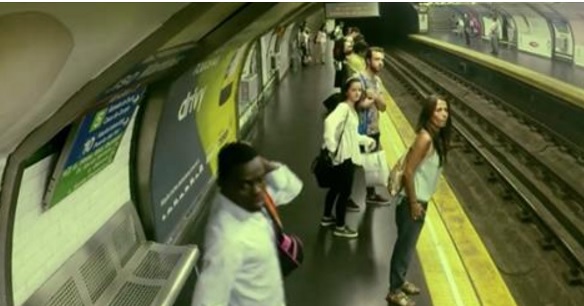 El anuncio viral de «Los Cazafantasmas» en el metro de Madrid