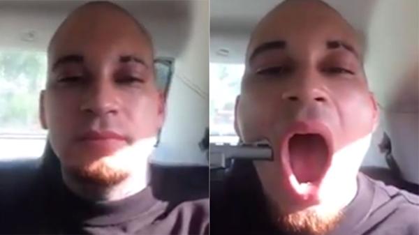 Un rapero se disparó en una mejilla para su nuevo video musical