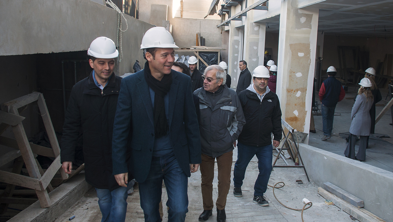 Neuquén 20-07-2016...El Gobernador Omar Gutierrez recorrió la