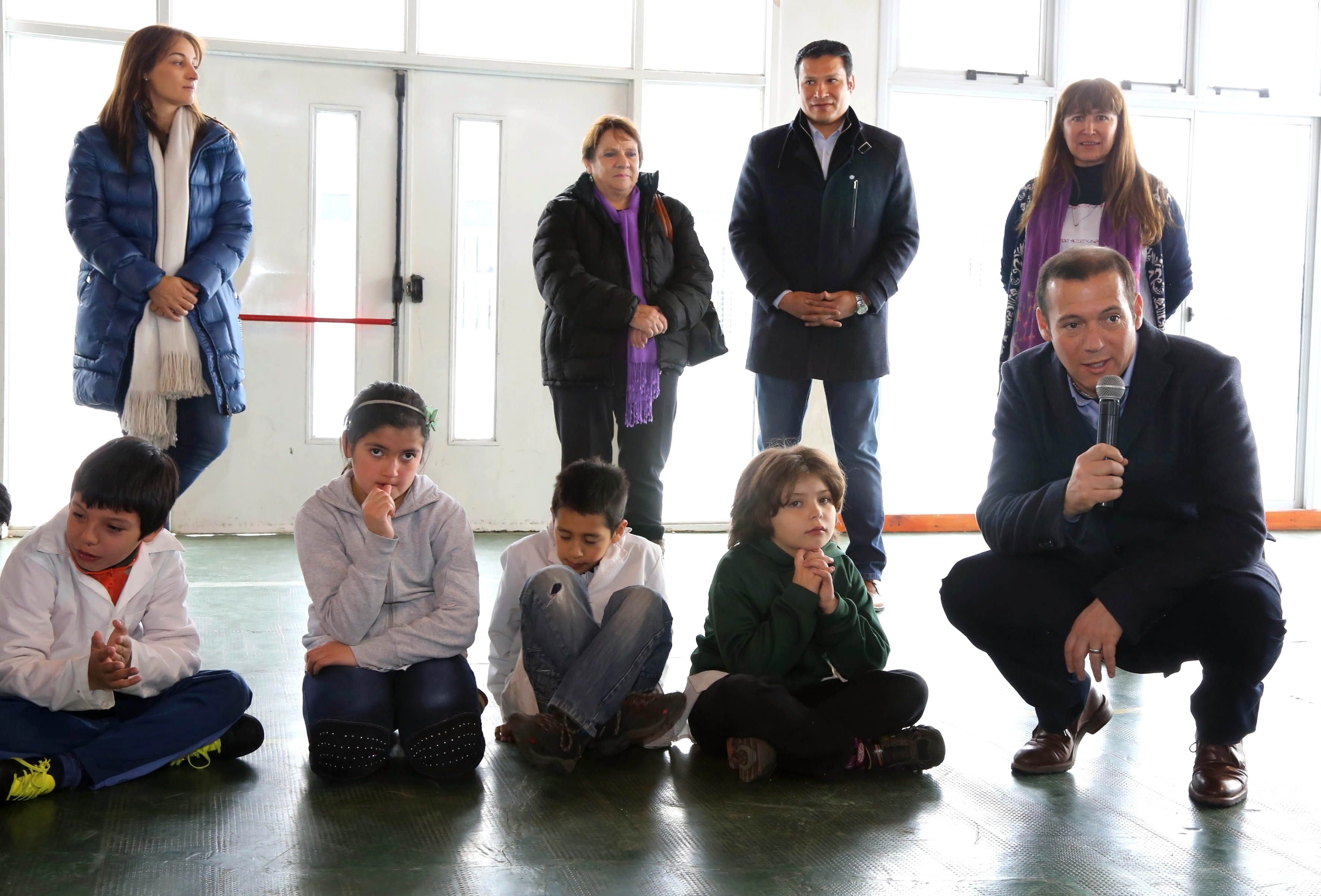 San Martin 19-08-2016 entrega de pintura y elementos deportibos
