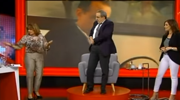 Moreno se enojó con un economista y lo invitó a pelear