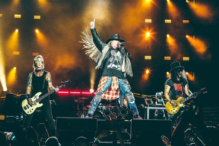 Steven Adler tocó con los Guns en Buenos Aires