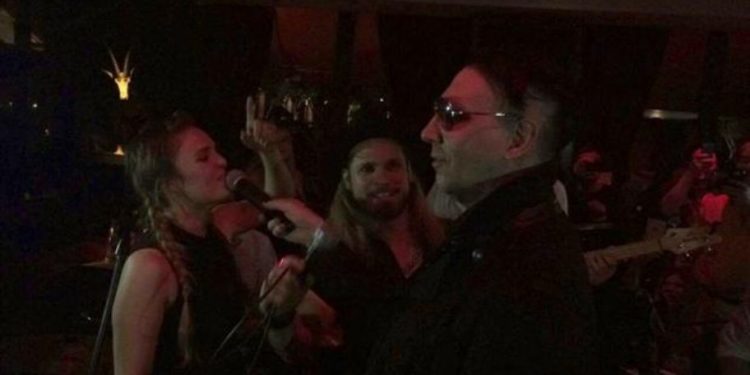 Marilyn Manson cantó con Tripa de “Mambrú”