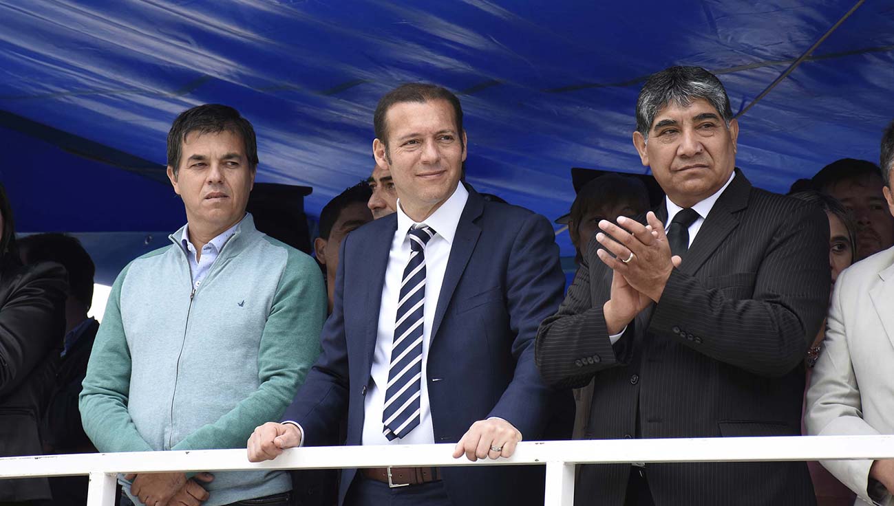 Neuquen..11 octubre 2016... El gobernador Omar Gutiérrez partic