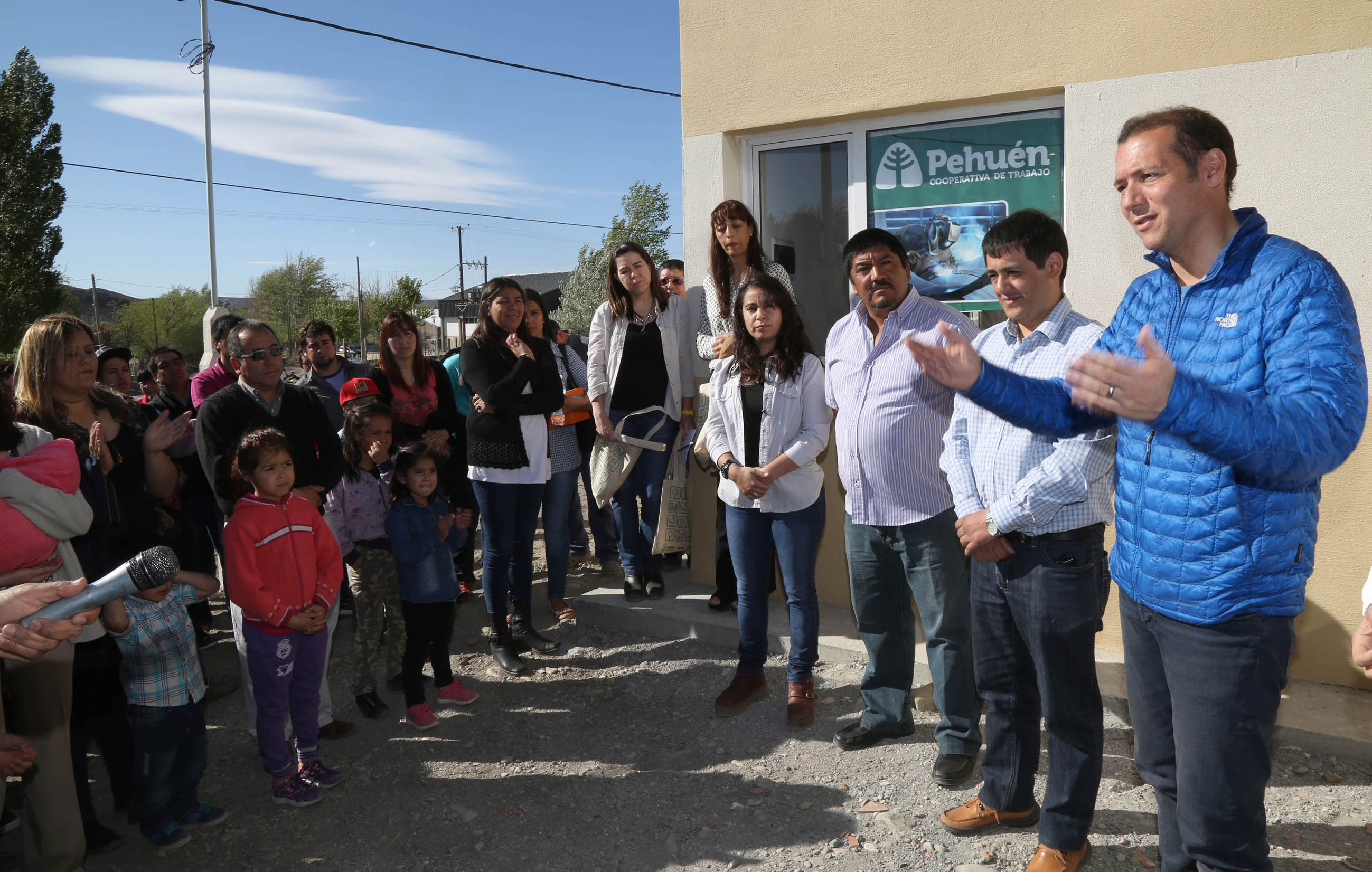 Neuquen..Chos Malal 08-10-2016 El goberndor Omar Gutiérrez real
