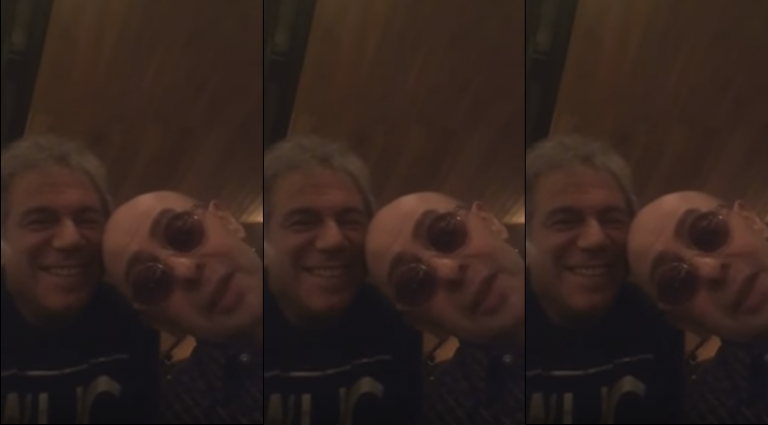Indio Solari y Beto Casella juntos