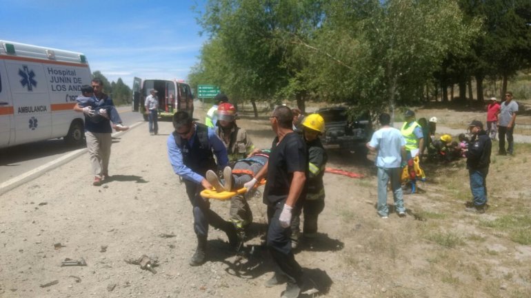 choque-ruta-40 Gentileza LM Neuquén.