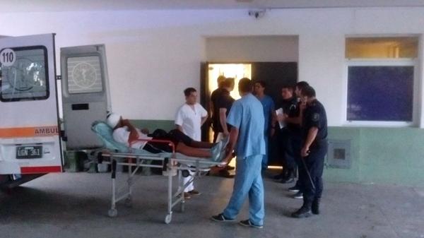 Violencia en el Nacional B: Un jugador de Almagro recibió un disparo de bala de goma