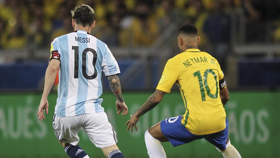 messi y neymar
