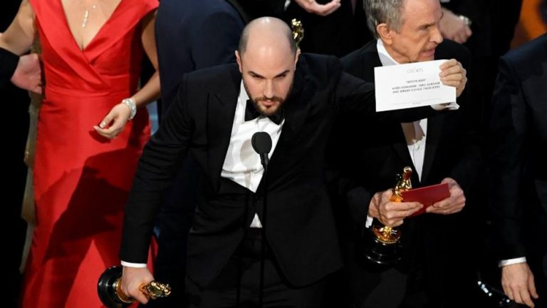 Mirá el papelón de los oscars