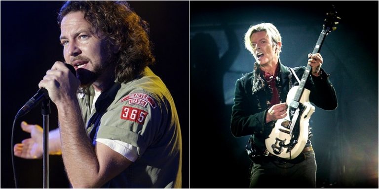 Piel de gallina: Un montaje une a David Bowie y Eddie Vedder versionando a Pink Floyd