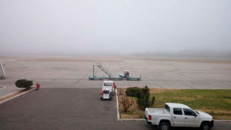 Cancelaron los vuelos en el Aeropuerto Presidente Perón