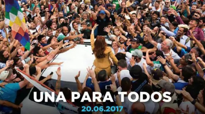 Mirá el primer spot de Cristina Kirchner para las PASO