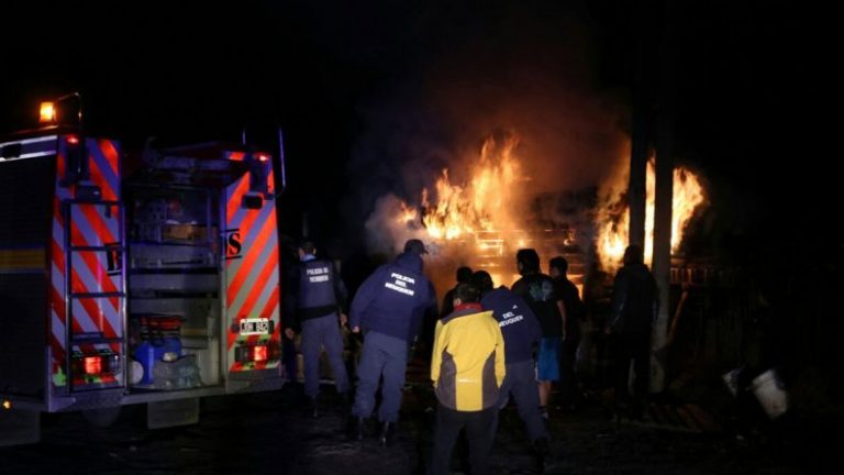 Incendio fatal: Un abuelo murió dentro de su casilla