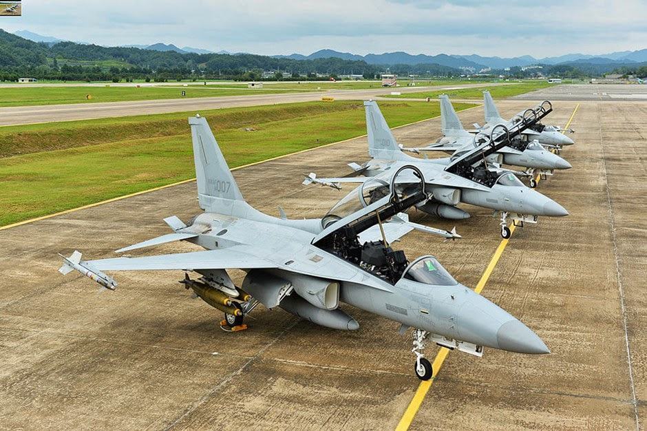 South-Korean-Air-Force-FA-50-supersonic-multi-purpose-light-fighter-8