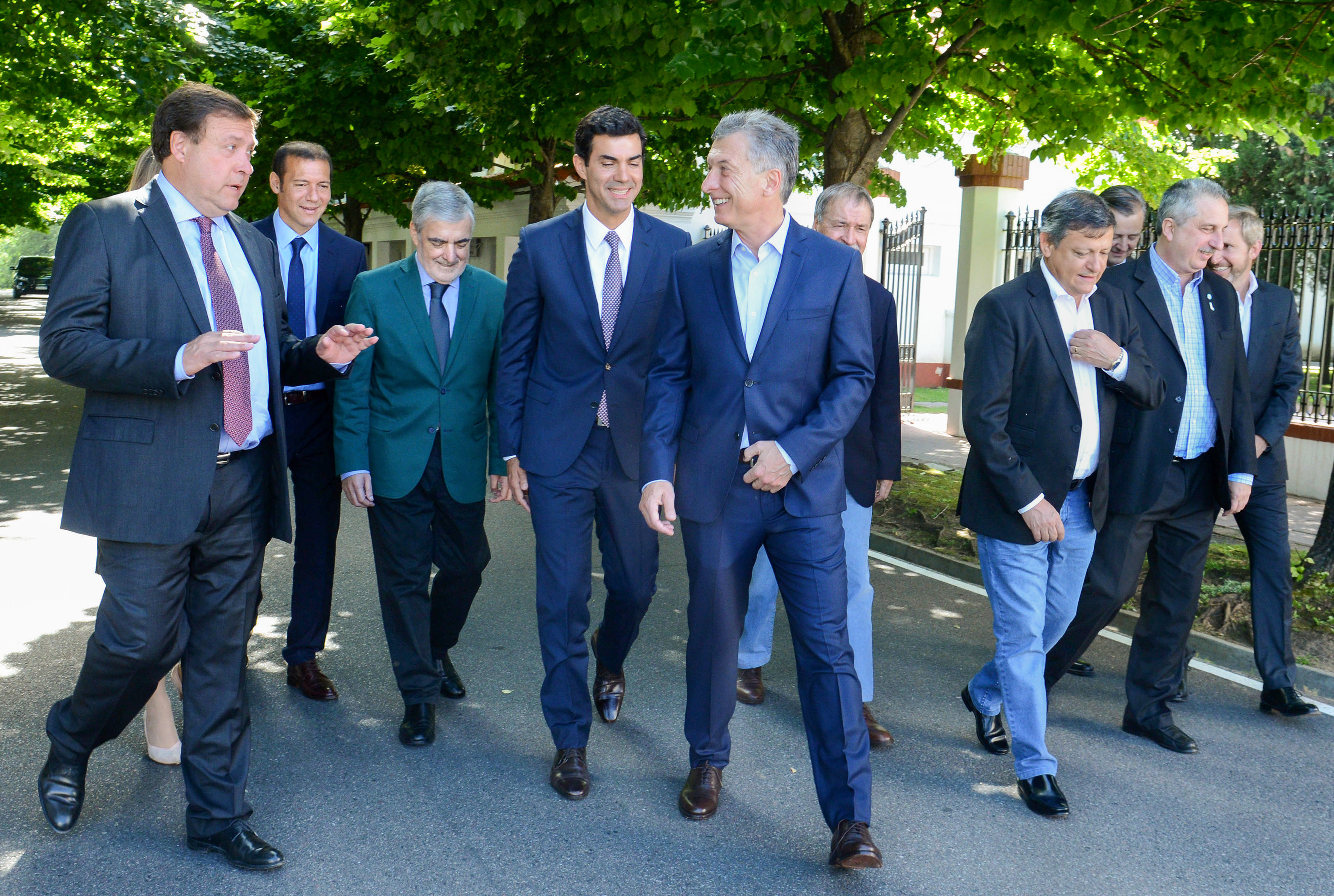 Buenos Aires 15-11-2016... Presidente Mauricio Macri con goberna
